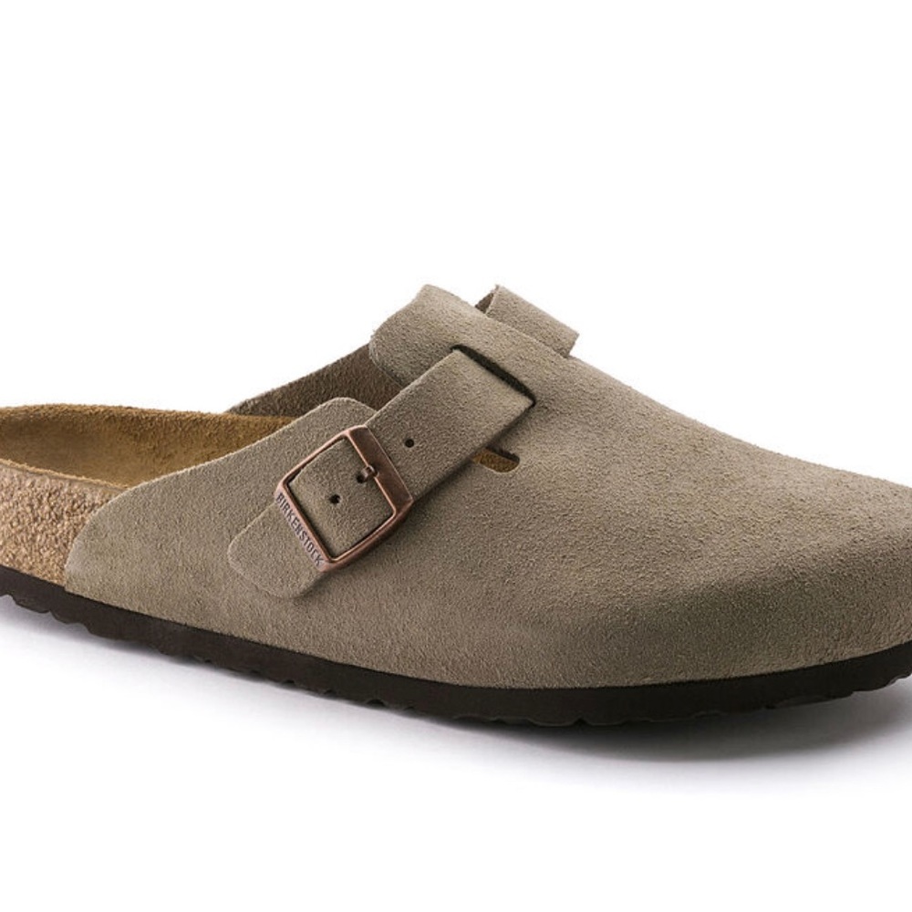 Birkenstock Boston suede size 35 new Taupe